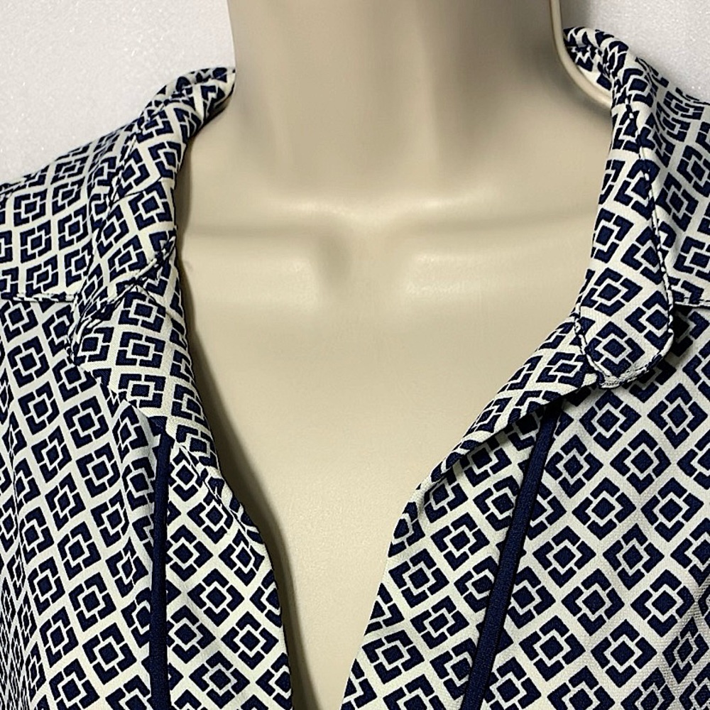 Max Studio patterned collared dres - Picture 10 of 12